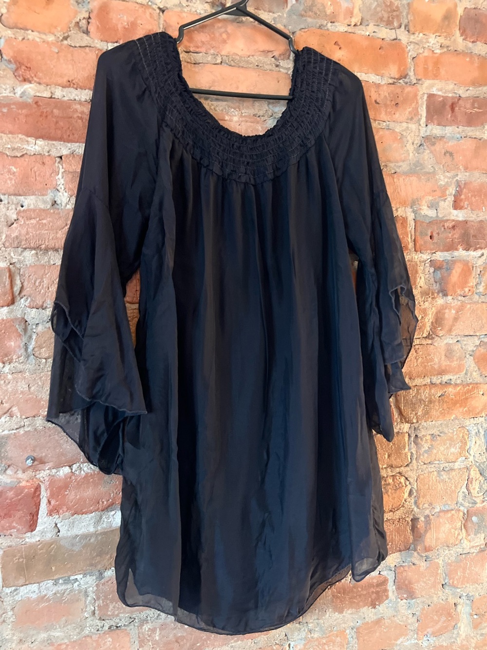 Flowy Black Whimsy Dress